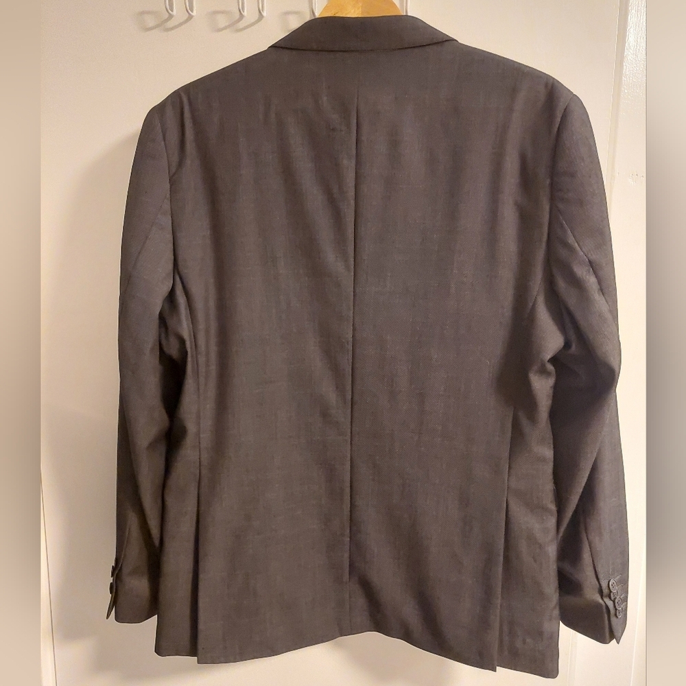 Marc Martin Elegant Charcoal Men's Blazer - Picture 6 of 8